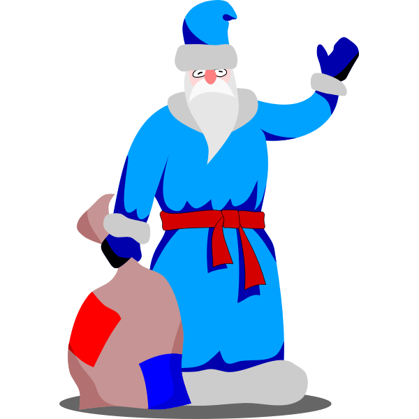 Grandpa Frost Vector by Rones