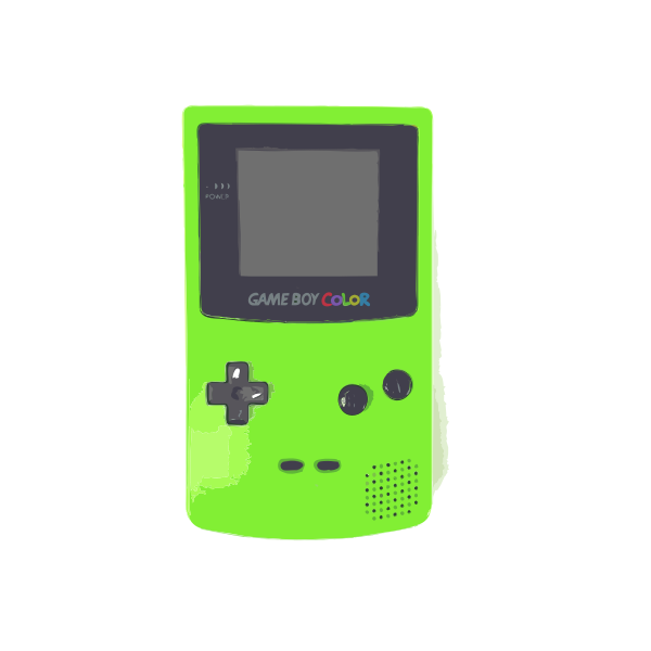 Download Green Nintendo Game Boy Color 2016121942 Free Svg