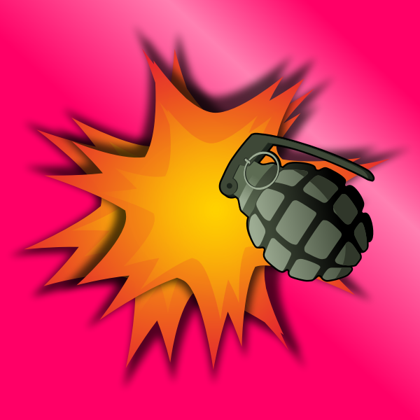 Grenade Explosion Vector