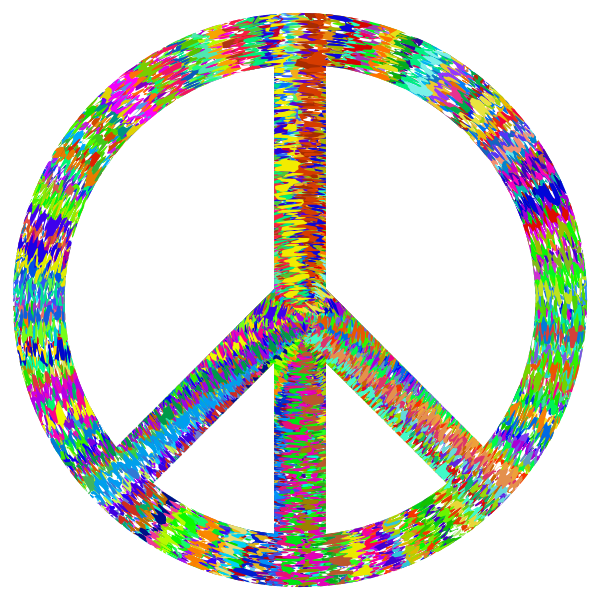 Groovy Peace Sign | Free SVG