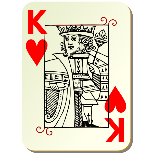 Download Guyenne Deck King Of Hearts Free Svg