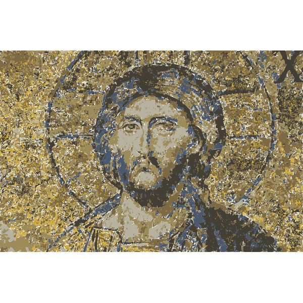 Hagia Sophia's mosaic of Christ Jesus