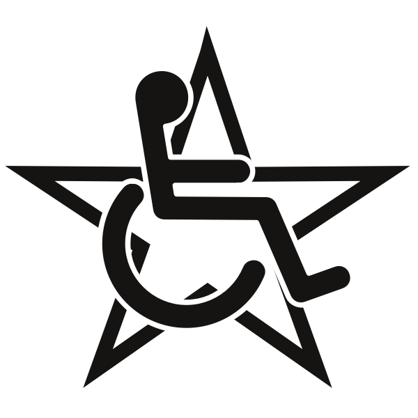 Wheelchair in a Star