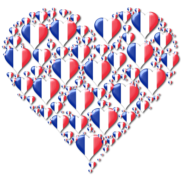 Heart France Fractal Enhanced 2