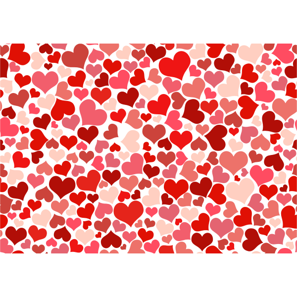 Hearts background