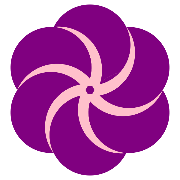 Violet circles