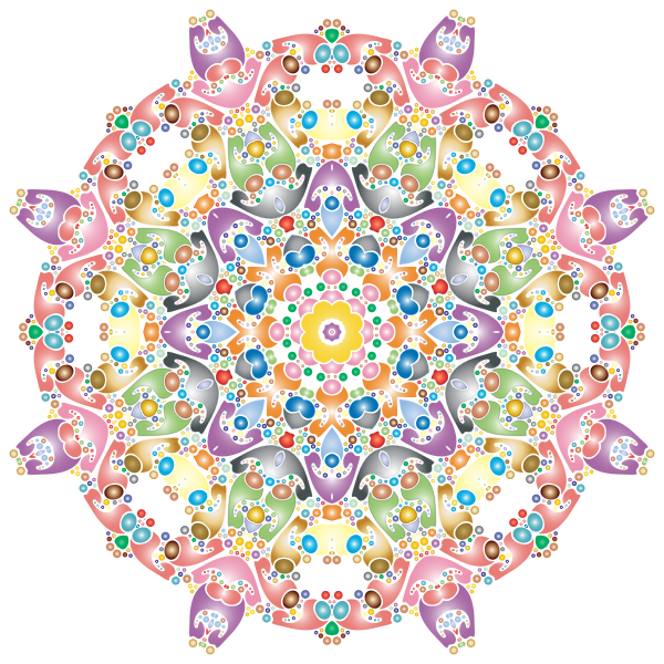 Hexagonal Tessellation Design 7