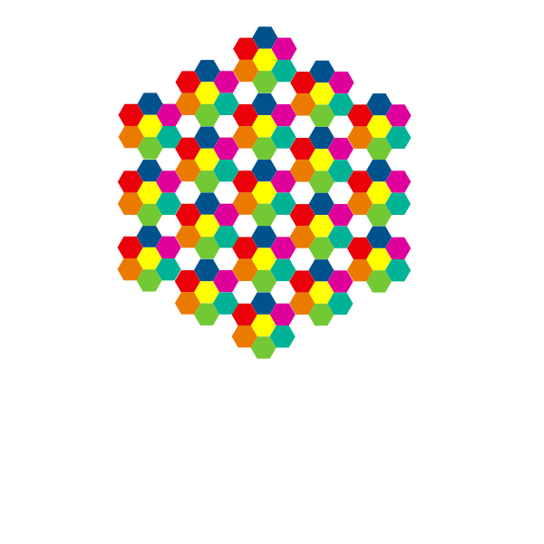 Hexagonal aiflower 6