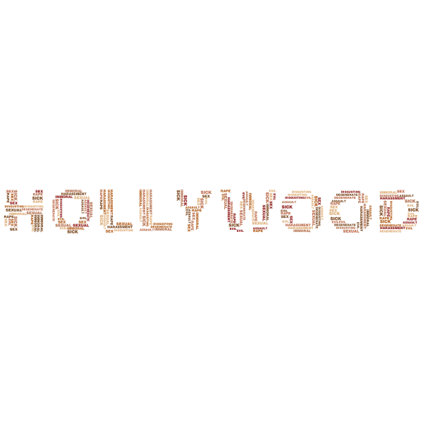 Hollywood typography