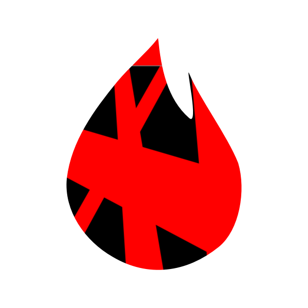 Holy Spirit symbol of fire