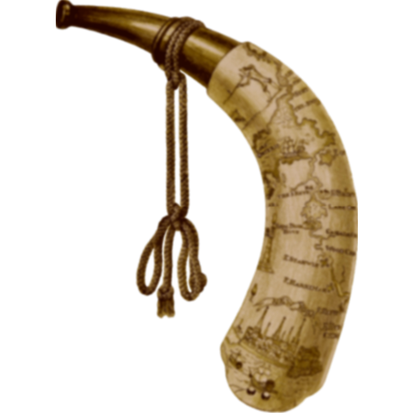 Horn with map