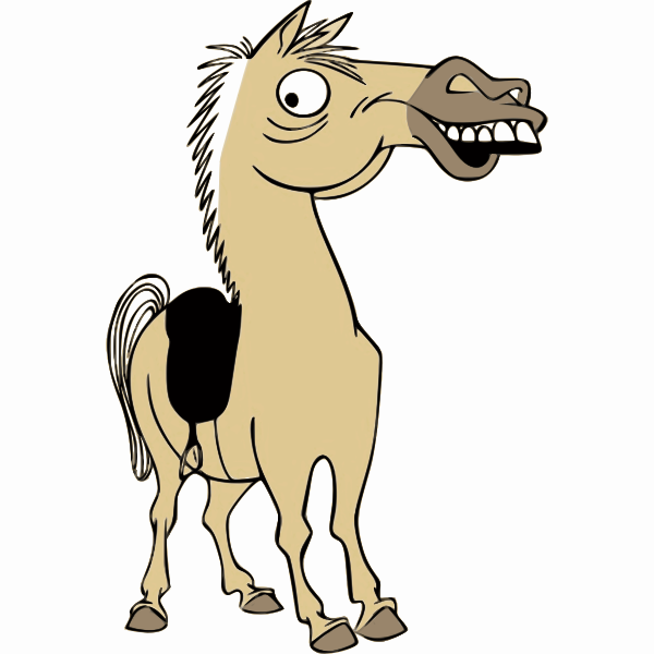 Horse face - Openclipart