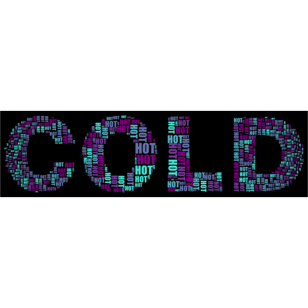 Hot And Cold Typography 2