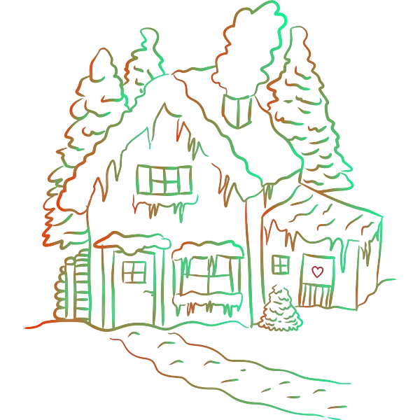 Scary house sketch