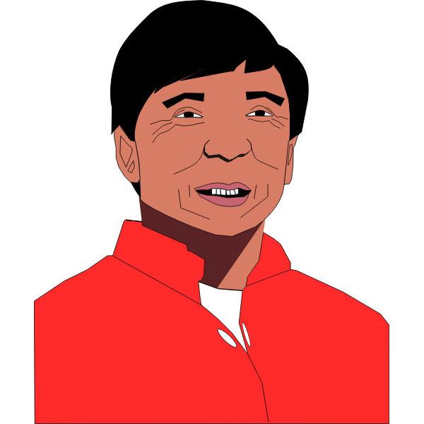 Jackie Chan portrait