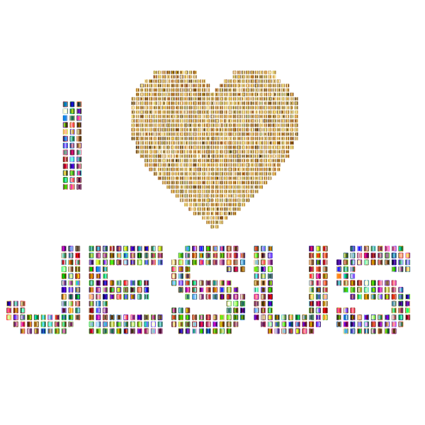 I Love Jesus 4 No Background