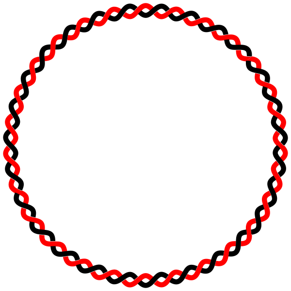 Intertwined Circle