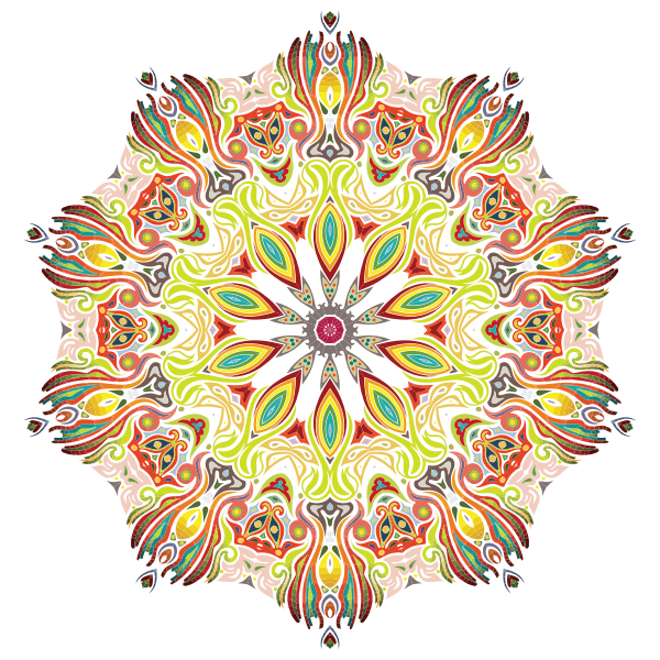 Intricate Colorful Pattern 3