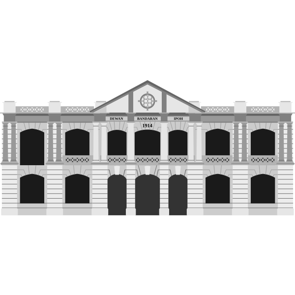 Ipoh City Hall Complete