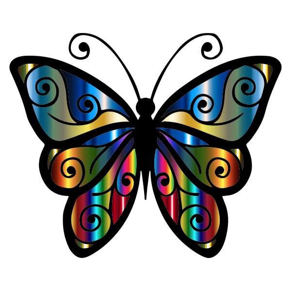Iridescent Butterfly 4