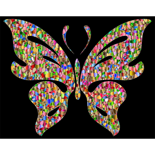 Iridescent Chromatic Butterfly 4
