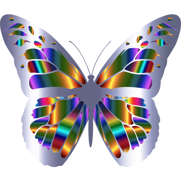 Iridescent Monarch Butterfly 10