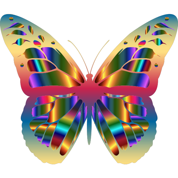 Iridescent Monarch Butterfly 15