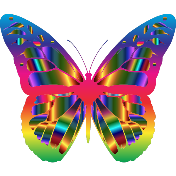 Iridescent Monarch Butterfly 19