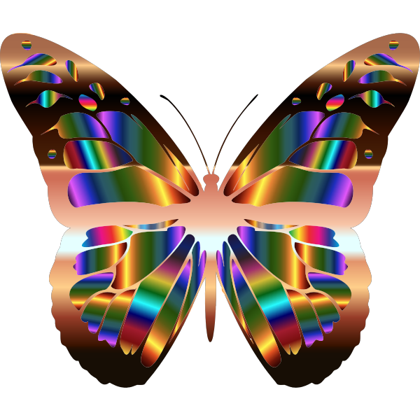 Iridescent Monarch Butterfly 20
