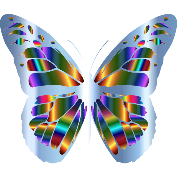 Download Iridescent Monarch Butterfly 23 | Free SVG