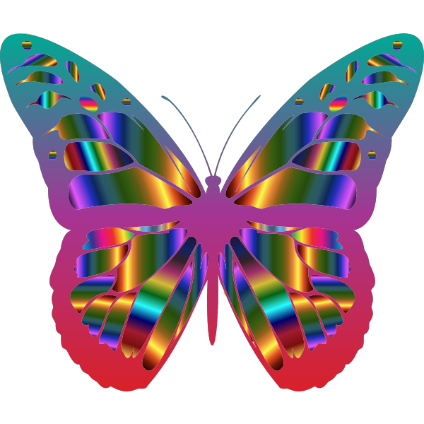 Iridescent Monarch Butterfly 25