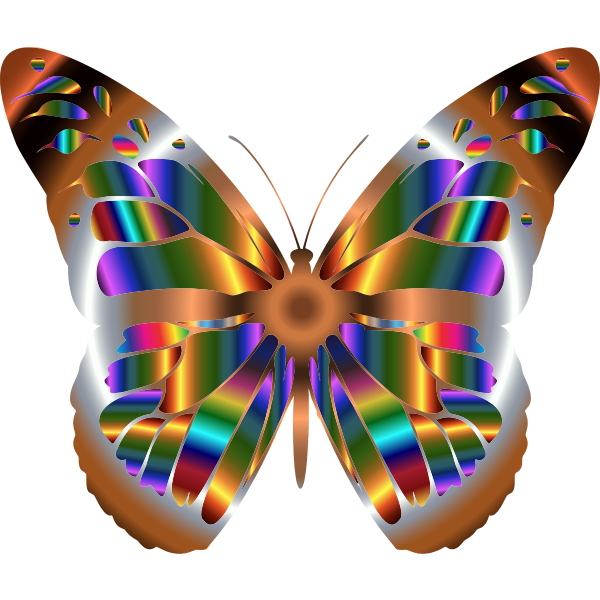 Iridescent Monarch Butterfly 6