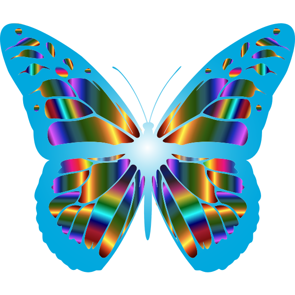 Iridescent Monarch Butterfly 8