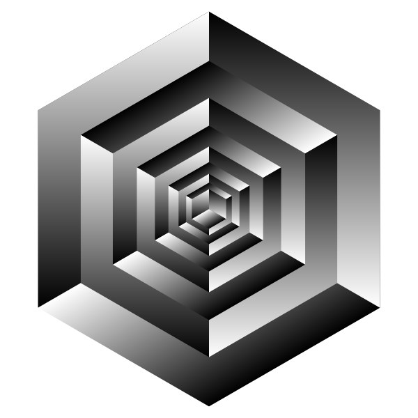 Isometric Cube Illusion