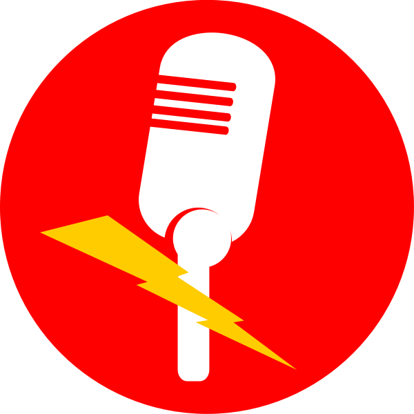 Wireless microphone vector icon