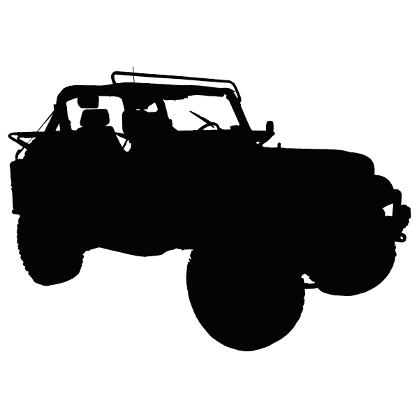 Jeep silhouette | Free SVG