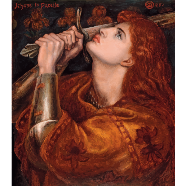 Joan of Arc 1882 Dante Gabriel Rossetti
