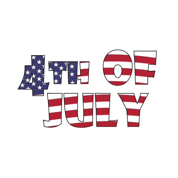 4th of July Waving Animation