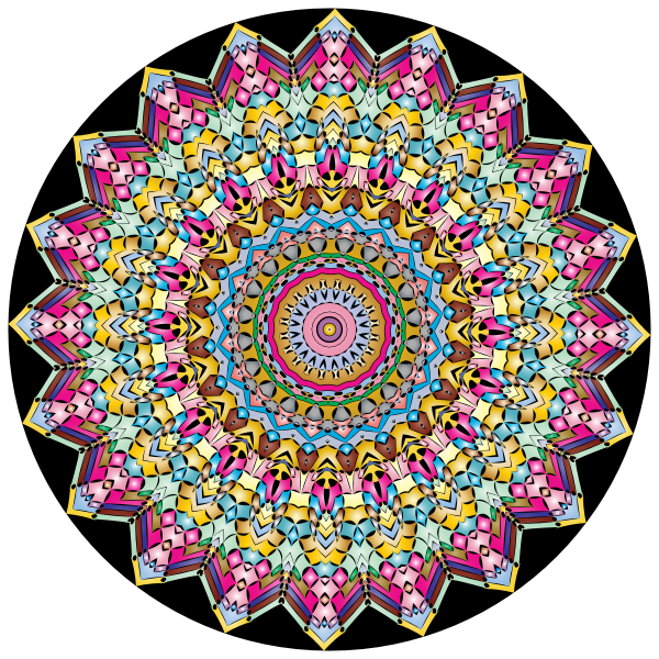 Kaleidoscopic Mandala 4