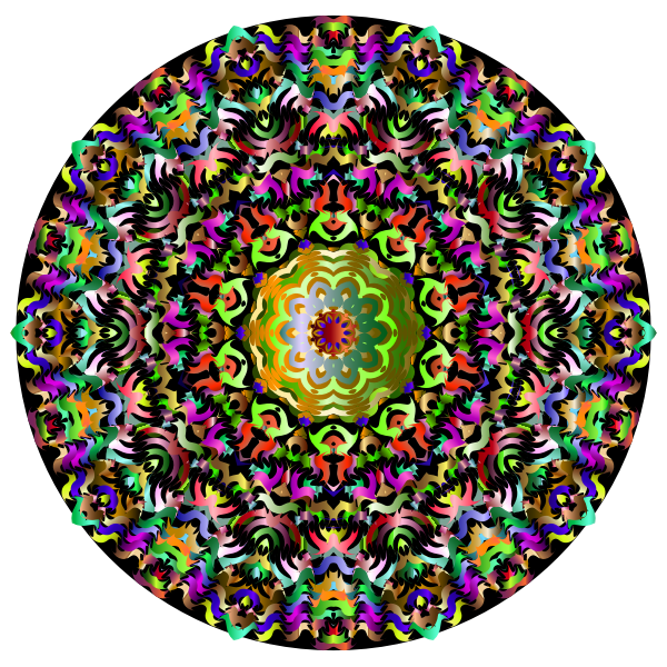 Kaleidoscopic Mandala 7