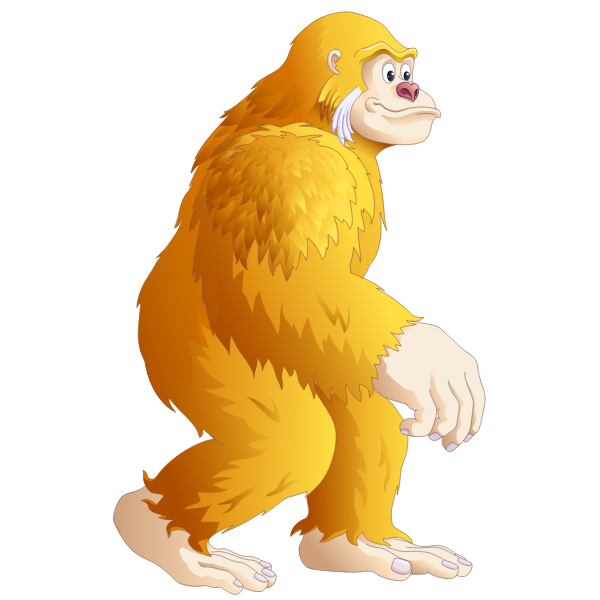 Gorilla king kong cartoon | Free SVG