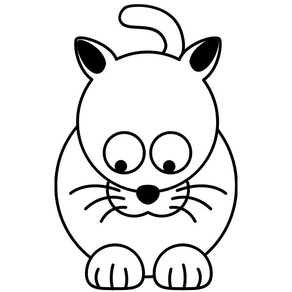 Kitty Cat 6 | Free SVG