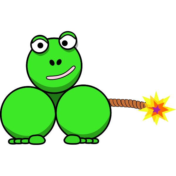 Dynamite frog