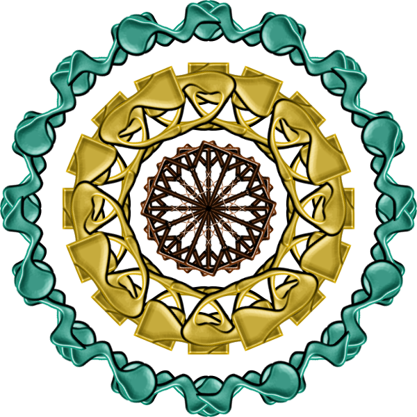 Colorful mandala image