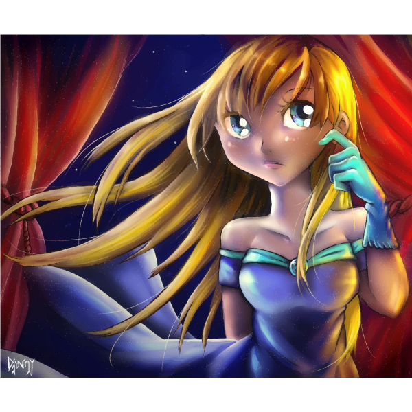 Digital painting in stylistic anime and manga style by Naomiwave | Fiverr