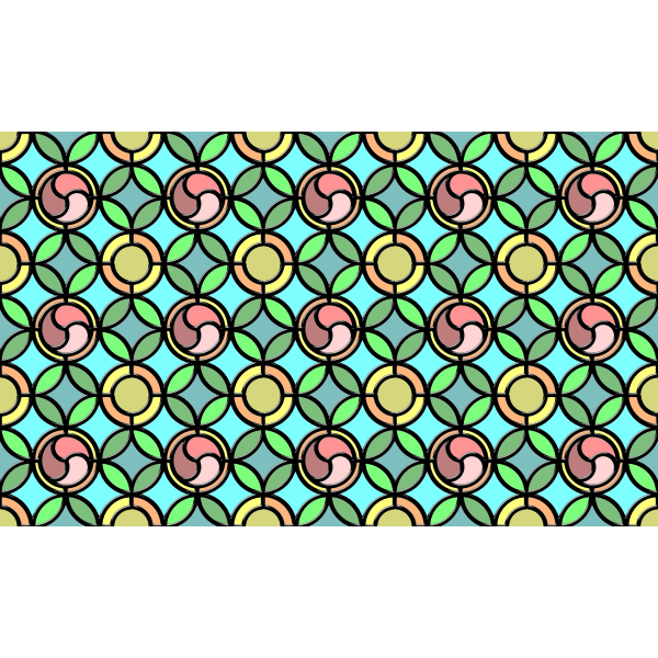 Leaded glass background