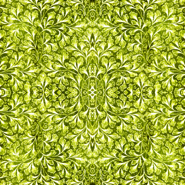 Leafy vintage pattern