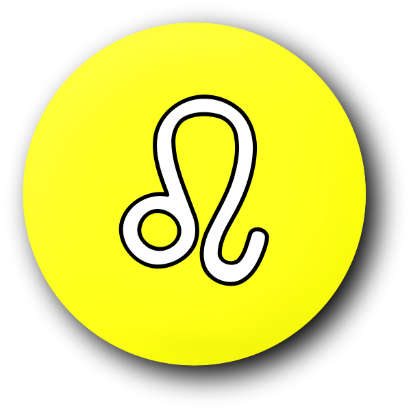 Round Leo symbol