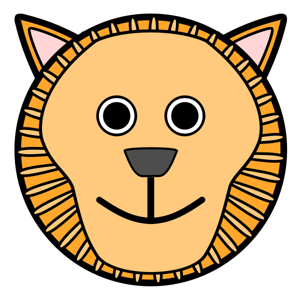 Lion illustration image