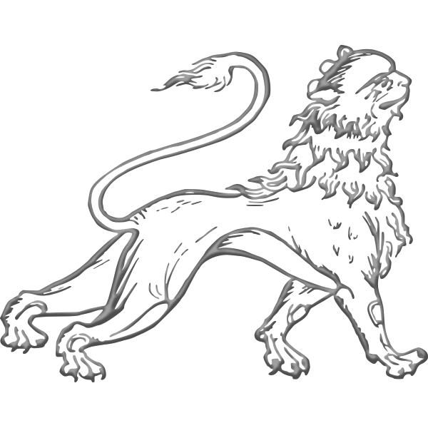 Download Free Yellow Long Lion Free Svg SVG Cut Files